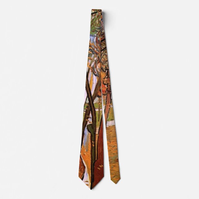 The Walk: Falling Leaves by Vincent van Gogh Tie (Front)