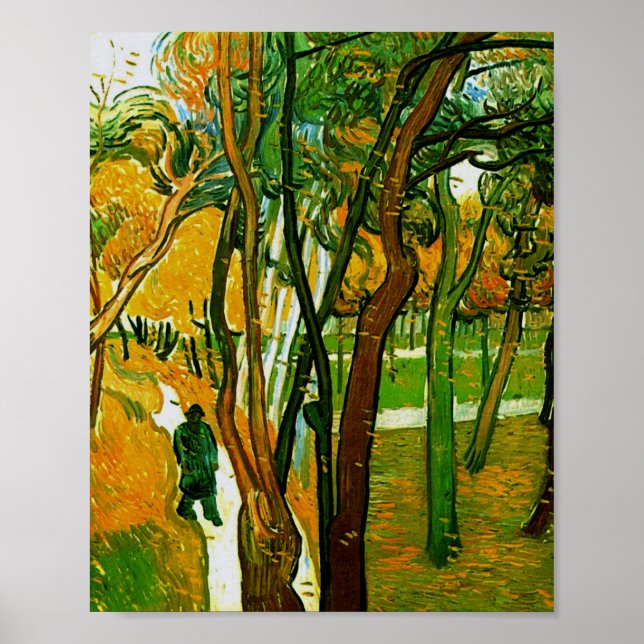 The Walk: Falling Leaves Van Gogh Fine Art Poster (Front)
