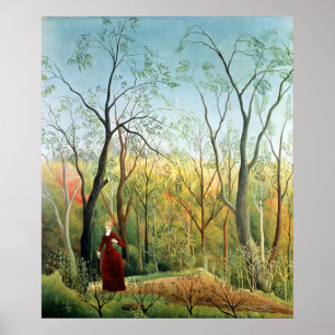 The Walk in the Forest, 1886-90 Poster