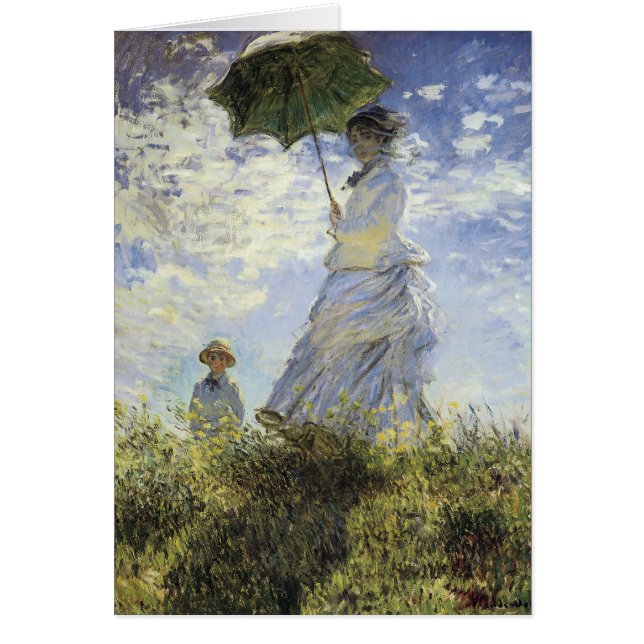 The Walk, Lady with a Parasol (Front)