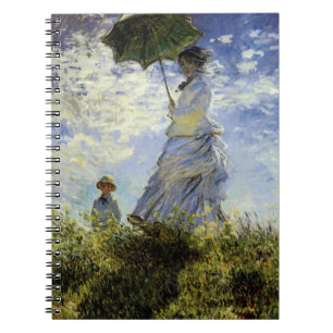The Walk, Lady with a Parasol Notebook
