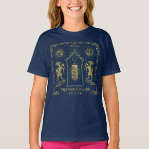 The Walk of The Qilin Golden Tower Tapestry T-Shirt