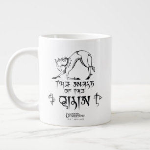 The Walk of The Qilin Line Graphic Large Coffee Mug