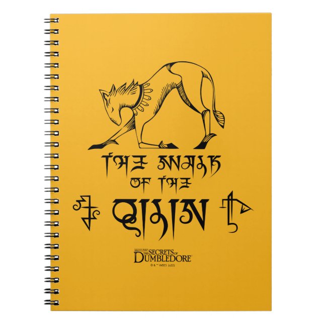 The Walk of The Qilin Line Graphic Notebook (Front)