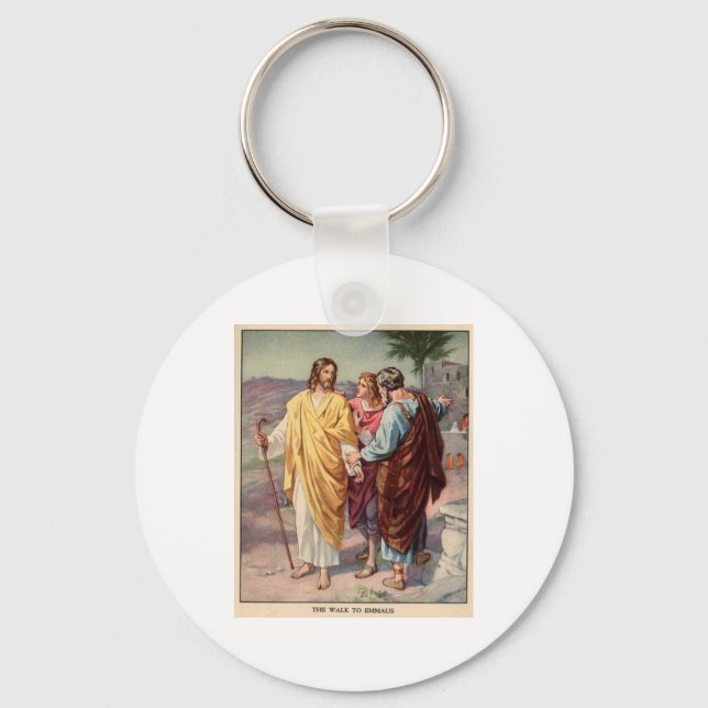 The walk to emmaus key ring (Front)