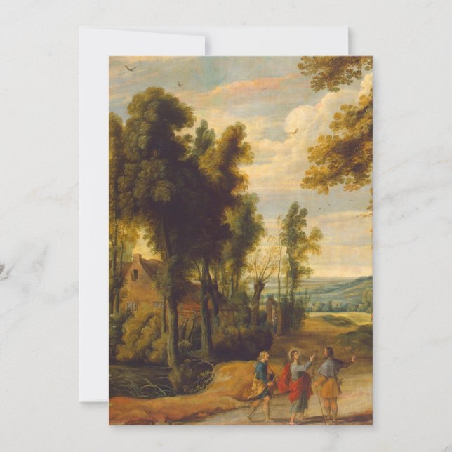 The Walk To Emmaus With Christ Invitation (Front)