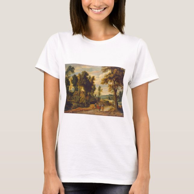 The Walk To Emmaus With Christ T-Shirt (Front)