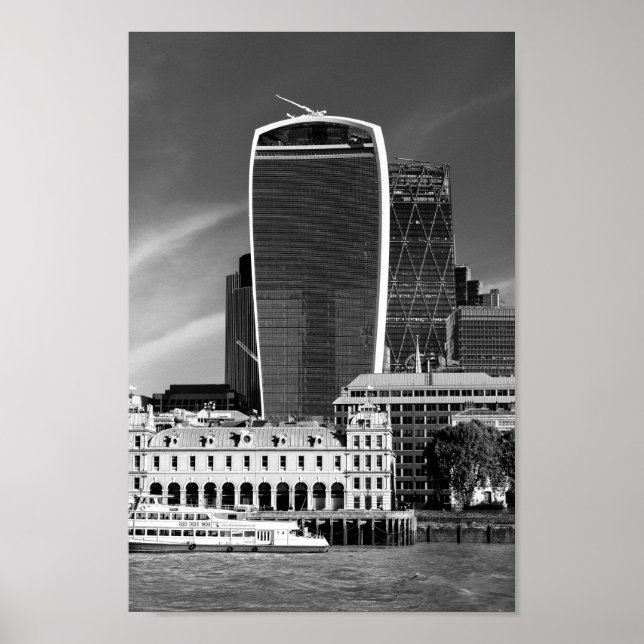 The Walkie Talkie, London UK 8" x 12" Print (Front)