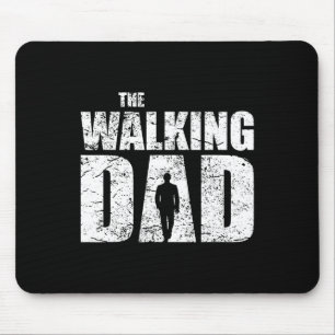 The Walking Dad Father Gifts Man Dead Retro Vintag Mouse Mat