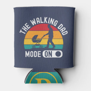 The Walking Dad Funny New Dad Fathers Day Can Cooler