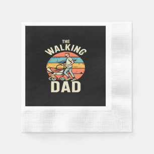 the walking dad napkin