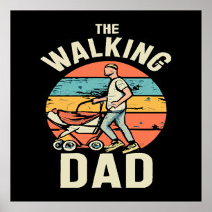 the walking dad poster