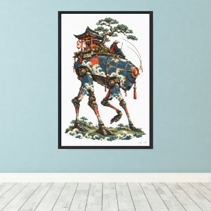 The Walking Shrine Canvas Print