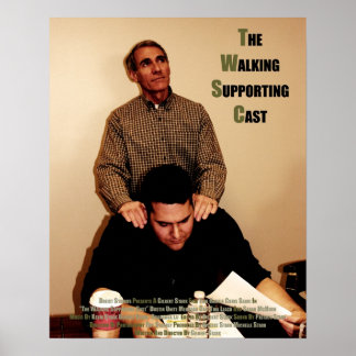 "The Walking Supporting Cast" - Official Poster