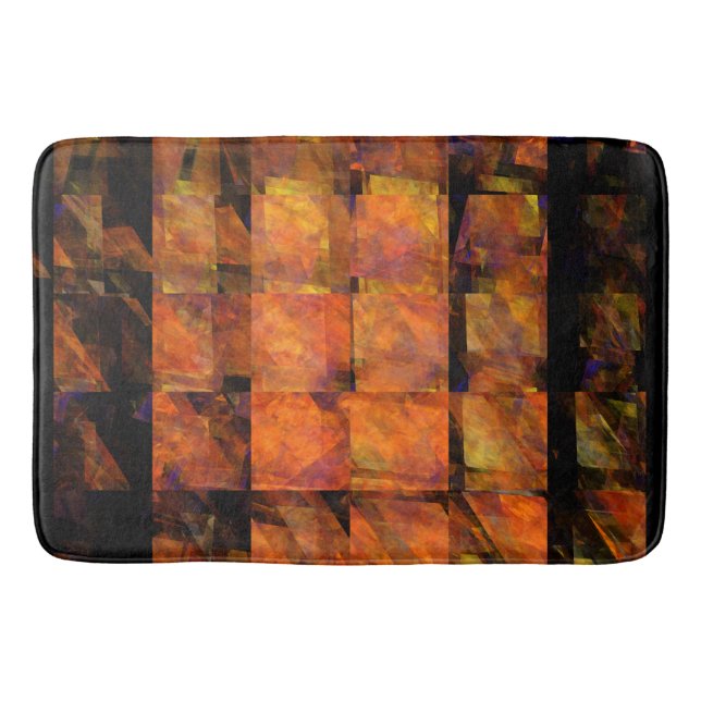 The Wall Abstract Art Bath Mat (Front)