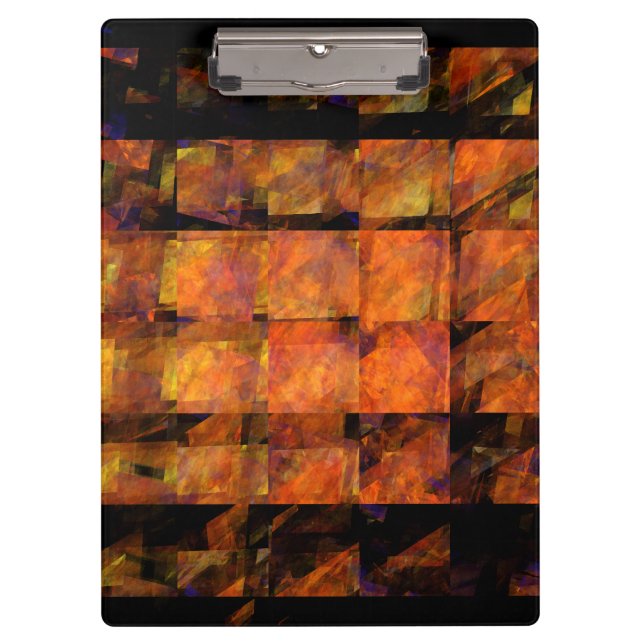 The Wall Abstract Art Clipboard (Front)