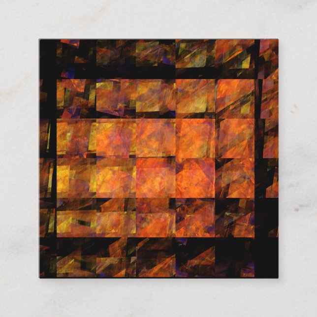 The Wall Abstract Art Enclosure Card (Front)