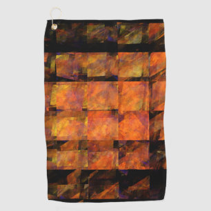 The Wall Abstract Art Golf Towel