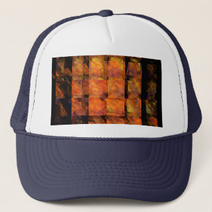 The Wall Abstract Art Hat