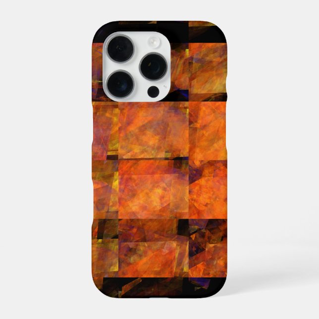 The Wall Abstract Art iPhone Case (Back)