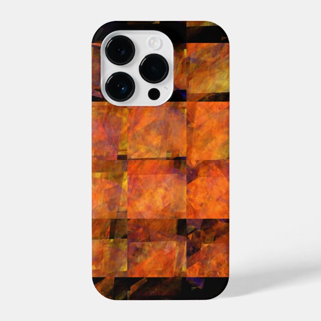 The Wall Abstract Art iPhone Case (Back)