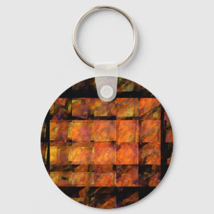The Wall Abstract Art Keychain