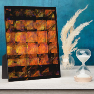 The Wall Abstract Art Plaque