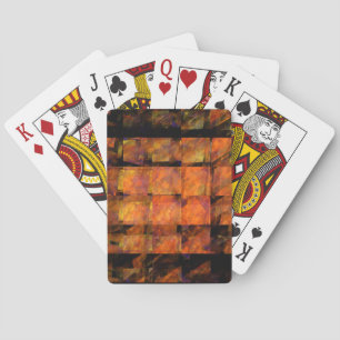 The Wall Abstract Art Playing Cards