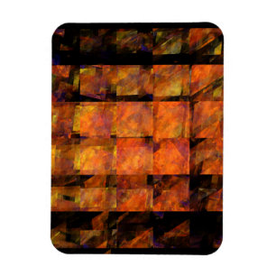 The Wall Abstract Art Premium Magnet
