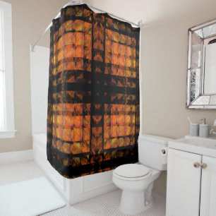 The Wall Abstract Art Shower Curtain