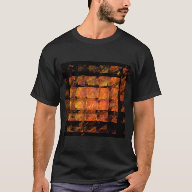 The Wall Abstract Art T-Shirt (Front)