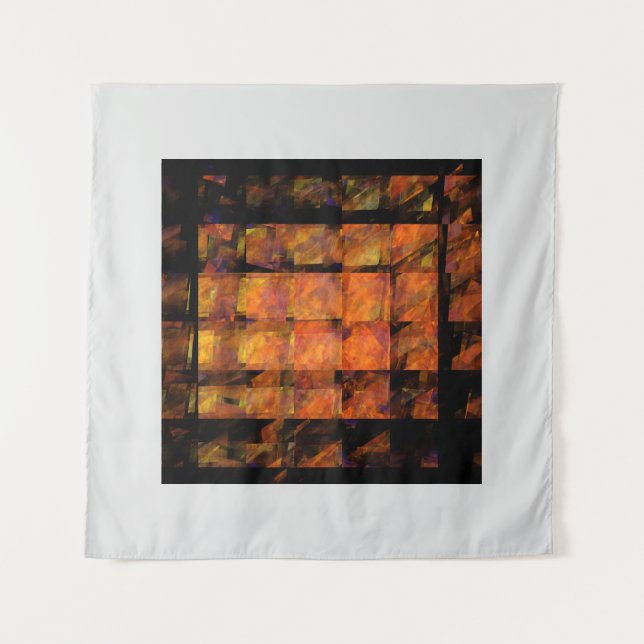 The Wall Abstract Art Tapestry (Front)