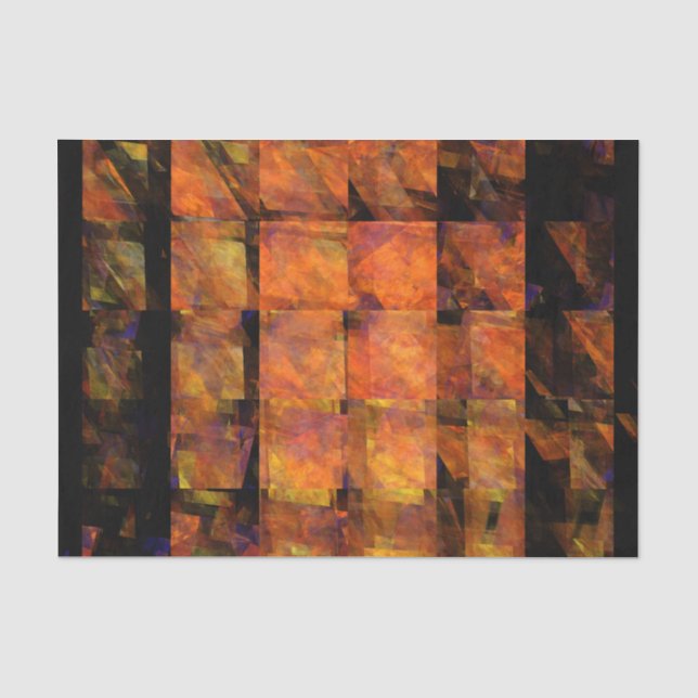 The Wall Abstract Art Tissue Paper (Front)