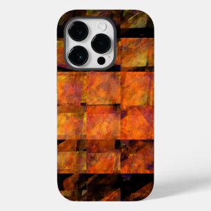 The Wall Abstract Geometric Fire Art Modern Case-Mate iPhone 14 Pro Case