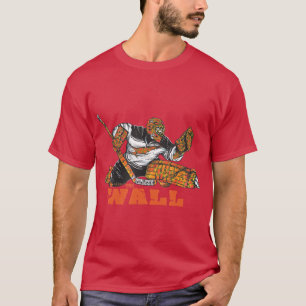 The WALL Hockey Goalie Goaltender Glove Save  T-Shirt
