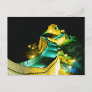 The Wall Of China Postcard