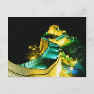 The Wall Of China Postcard