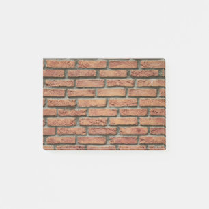 The Wall Red Bricks Post-it Notes