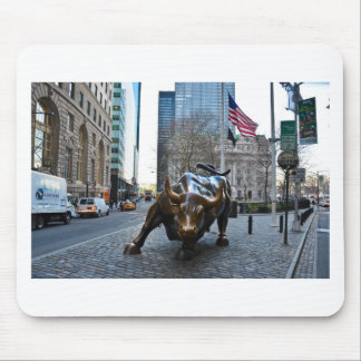 The Wall St Bull Mouse Mat