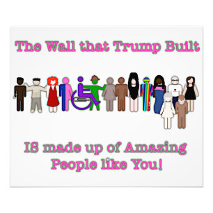 The Wall that Trump Built Photo Print