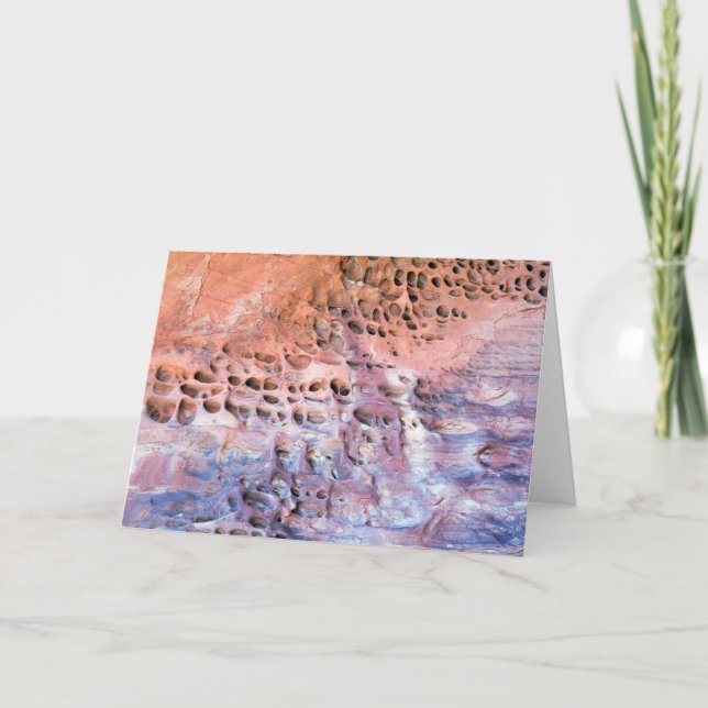 The Wall with a Thousand Eyes - Blank Note Card (Front)