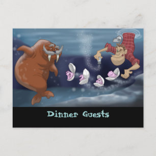 The Walrus and the Carpenter Postcard