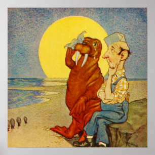The Walrus and the Carpenter Poster