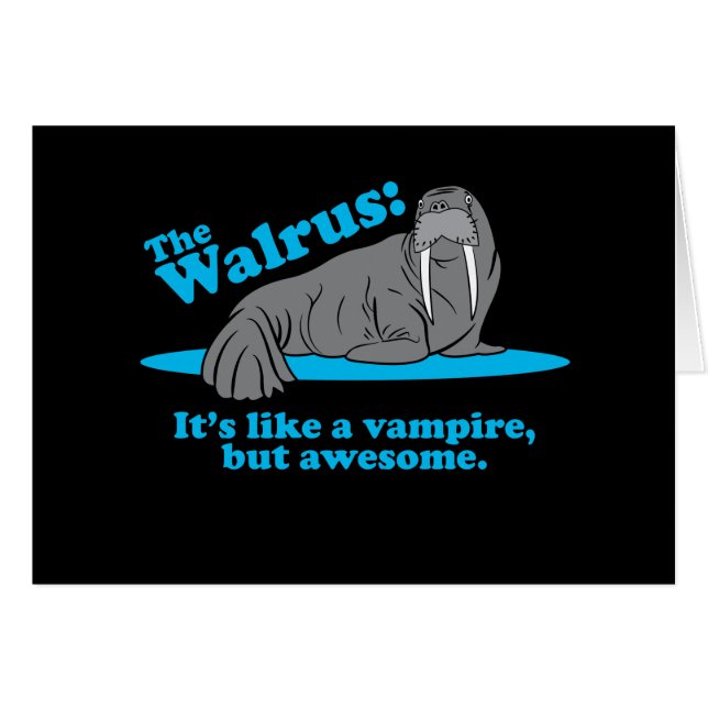 The Walrus Vampire (Front Horizontal)