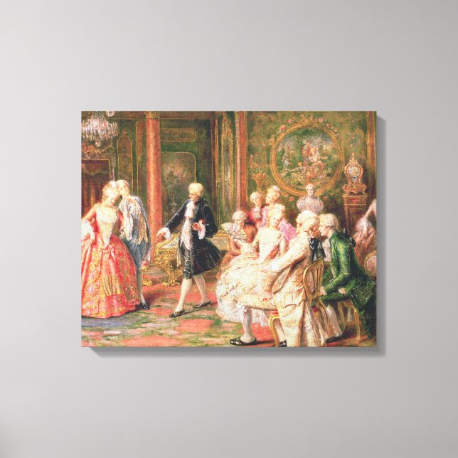 The Waltz Canvas Print (Front)