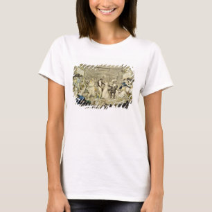 The Waltz (coloured engraving) T-Shirt