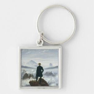 The Wanderer above the Sea of Fog, 1818 Key Ring