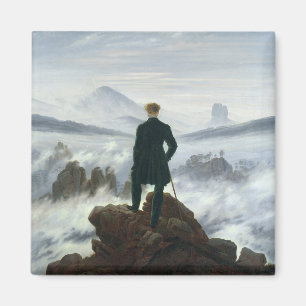 The Wanderer above the Sea of Fog, 1818 Magnet