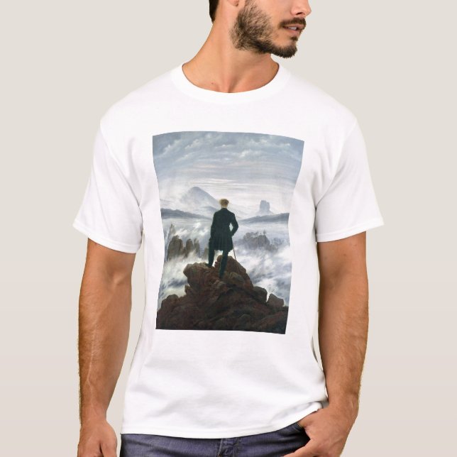 The Wanderer above the Sea of Fog, 1818 T-Shirt (Front)