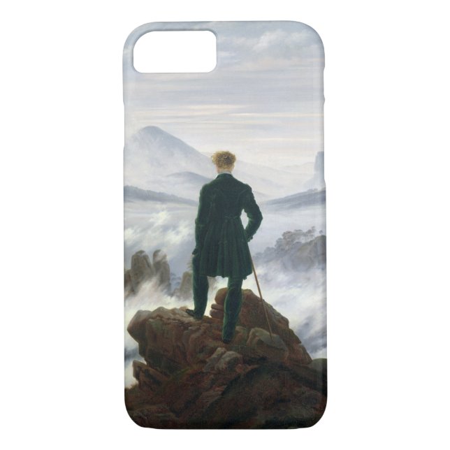 The Wanderer above the Sea of Fog Case-Mate iPhone Case (Back)